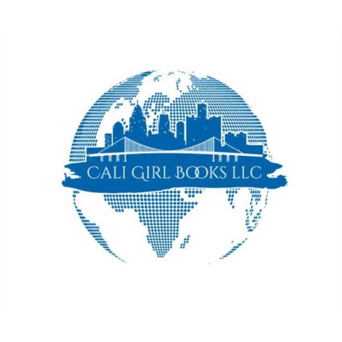 Logo with a blue globe, city skyline, and bridge, featuring the text 'CALI GIRL BOOKS LLC'.